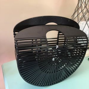 🖤🖤 Half Round Bamboo Satchel 🖤🖤